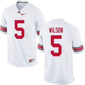 Men's Ohio State Buckeyes #5 Garrett Wilson White Nike NCAA College Football Jersey On Sale WGK3444TH